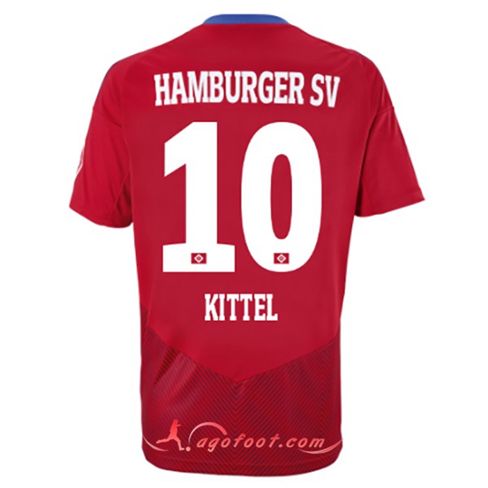 Maillot de Foot Hamburger SV (KITTEL #10) 2022/2023 Third