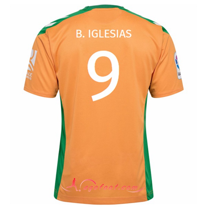 Maillot de Foot Real Betis (B.IGLESIAS #9) 2022/2023 Third