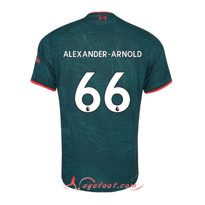 Maillot de Foot Liverpool (ALEXANDER-ARNOLD #66) 2022/2023 Third