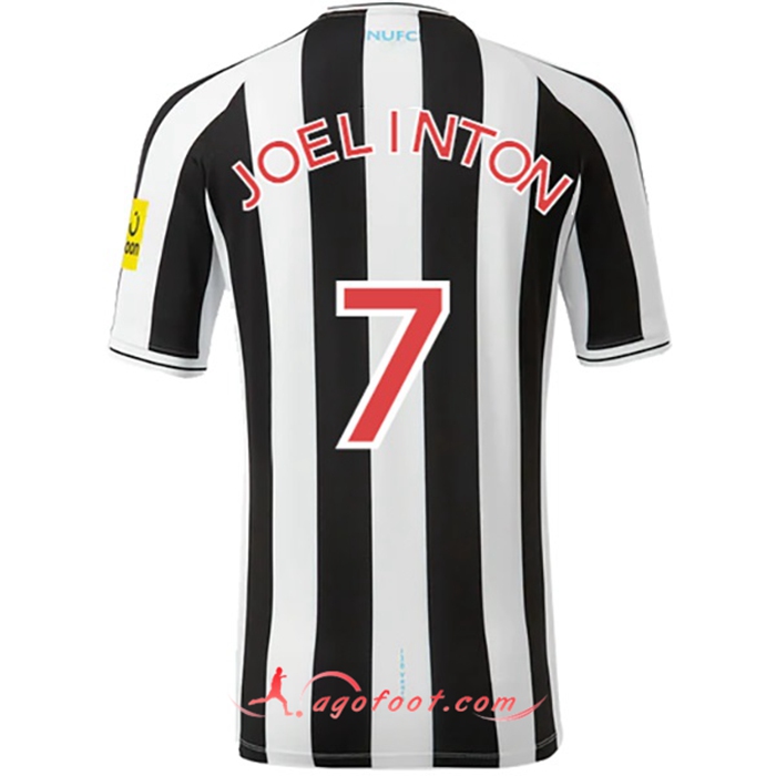 Maillot de Foot Newcastle United (JOELINTON #7) 2022/2023 Domicile
