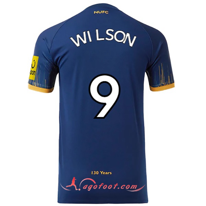Maillot de Foot Newcastle United (WILSON #9) 2022/2023 Exterieur