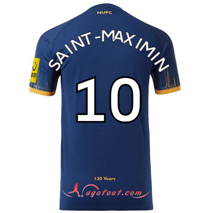 Maillot de Foot Newcastle United (SAINT-MAXIMIN #10) 2022/2023 Exterieur