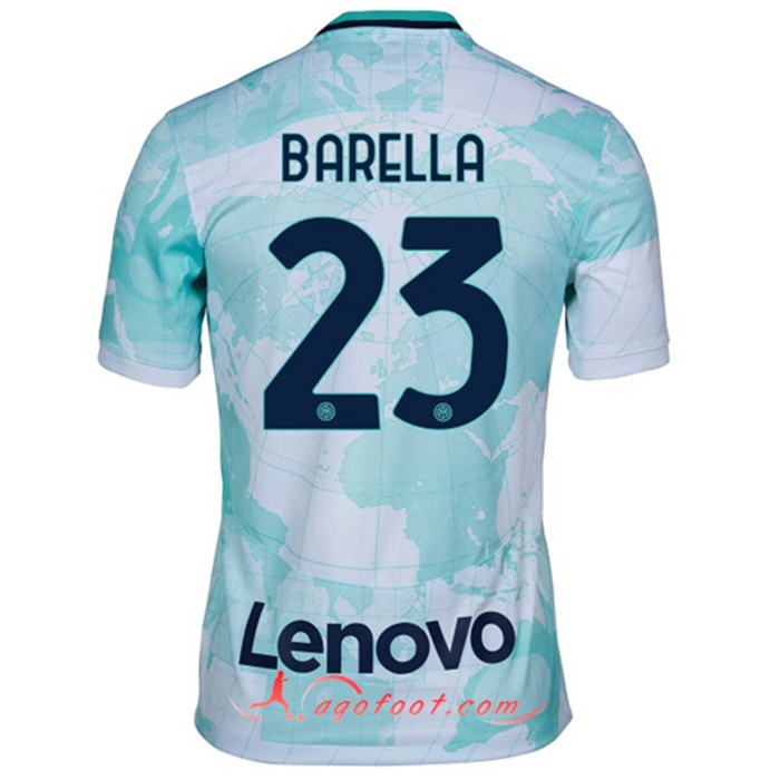 Maillot de Foot Inter Milan (BARELLA #23) 2022/2023 Exterieur