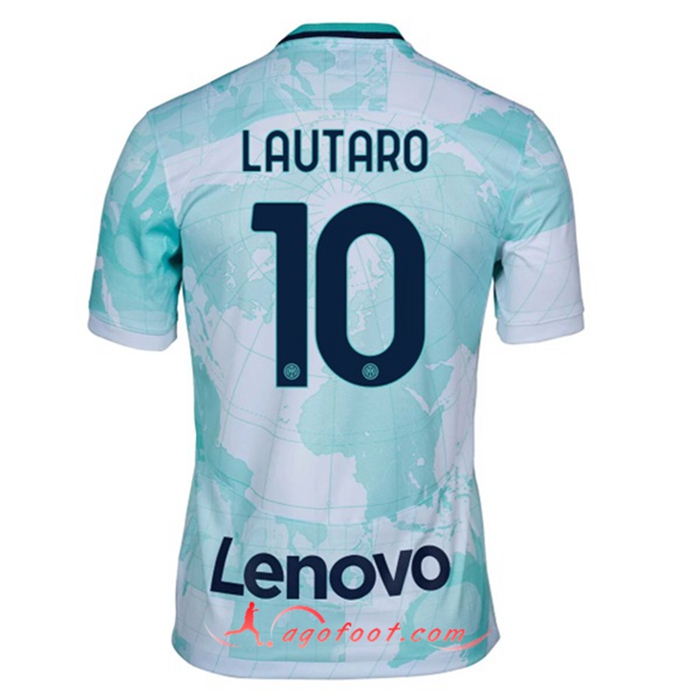 Maillot de Foot Inter Milan (LAUTARO #10) 2022/2023 Exterieur