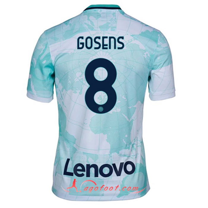 Maillot de Foot Inter Milan (GOSENS #8) 2022/2023 Exterieur