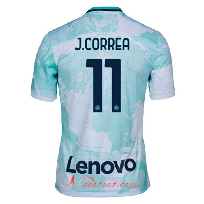 Maillot de Foot Inter Milan (J.CORREA #11) 2022/2023 Exterieur