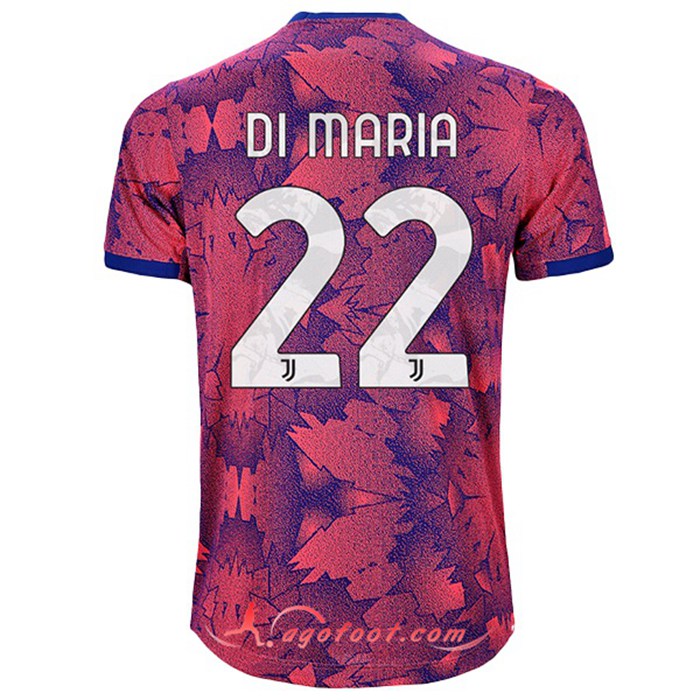 Maillot de Foot Juventus (DI MARIA #22) 2022/2023 Third