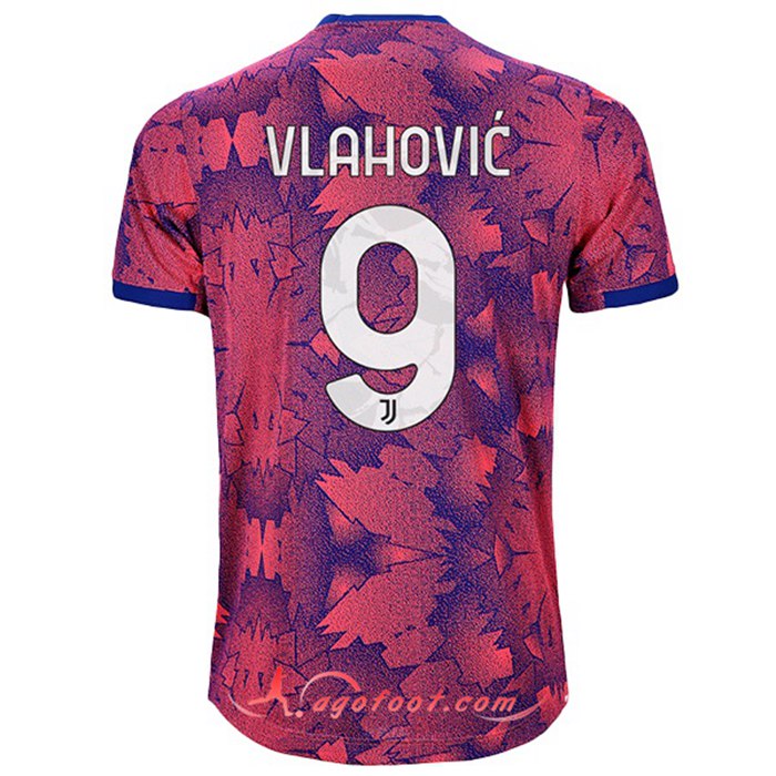 Maillot de Foot Juventus (VLAHOVIĆ #9) 2022/2023 Third