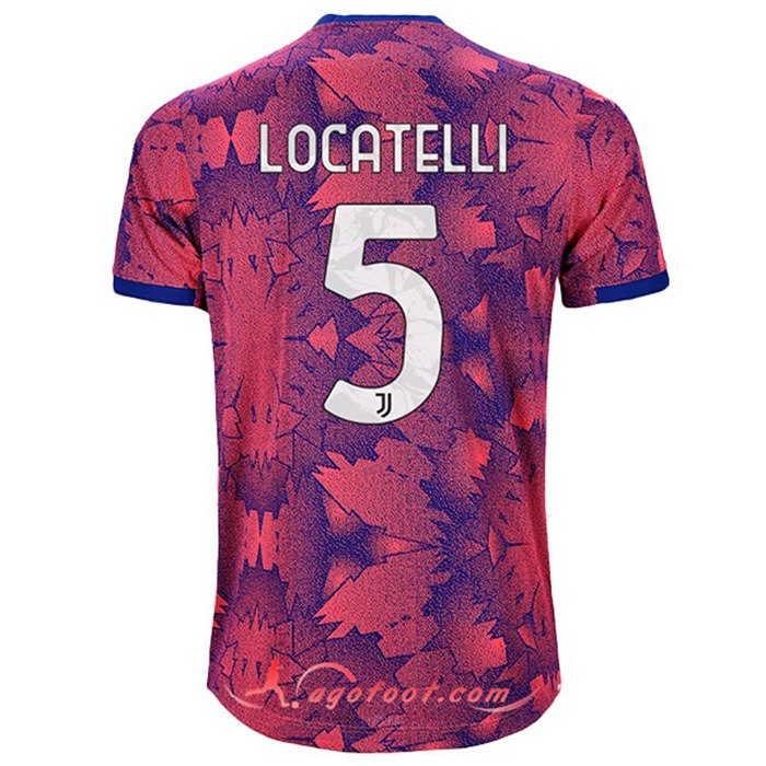 Maillot de Foot Juventus (LOCATELLI #5) 2022/2023 Third