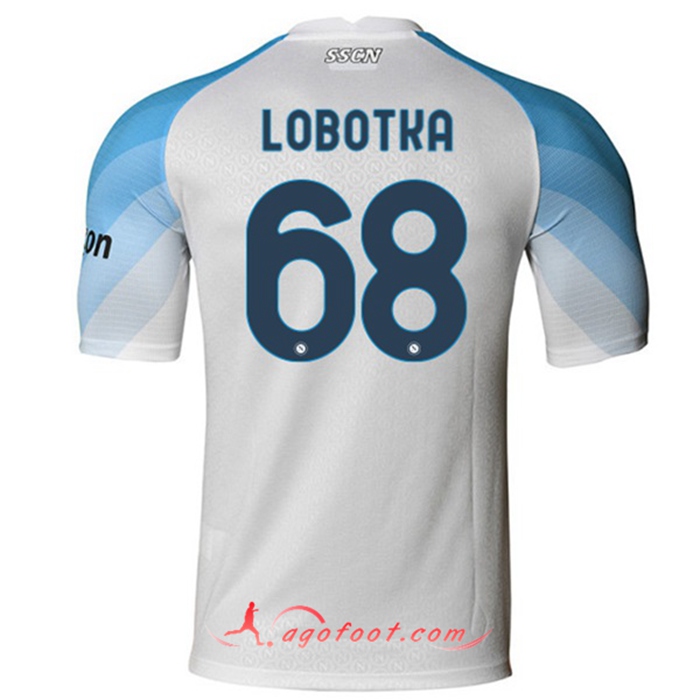 Maillot de Foot SSC Naples (LOBOTKA #68) 2022/2023 Exterieur
