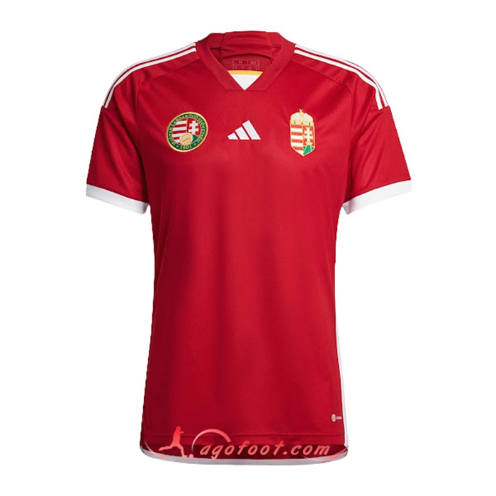 Nouveau Maillot Equipe Foot Hongrie Domicile 2022/2023