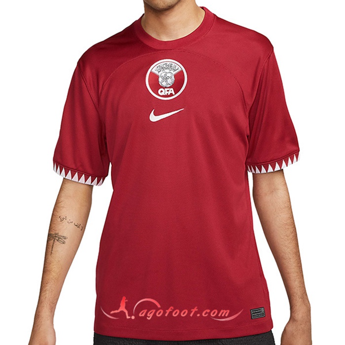 Nouveau Maillot Equipe Foot Qatar Domicile 2022/2023