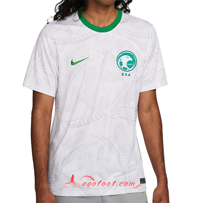 Nouveau Maillot Equipe Foot Arabie Saoudite Domicile 2022/2023