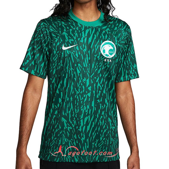 Nouveau Maillot Equipe Foot Arabie Saoudite Exterieur 2022/2023