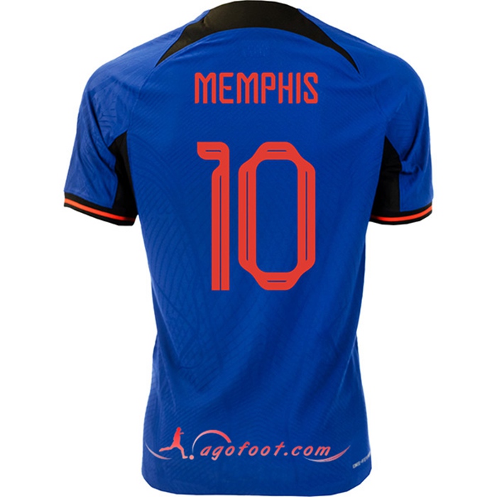 Maillot Equipe Foot Pays-Bas (MEMPHIS #10) 2022/2023 Exterieur