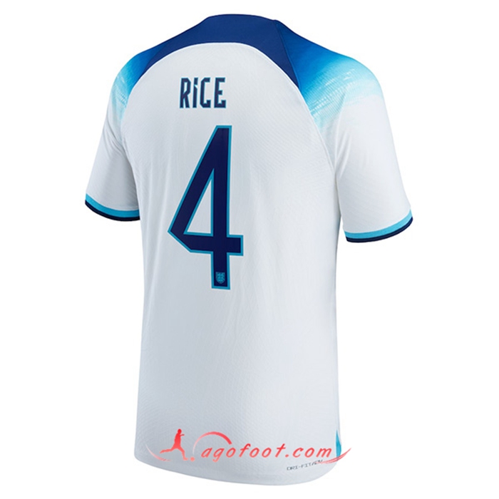Maillot Equipe Foot Angleterre (RICE #4) 2022/2023 Domicile