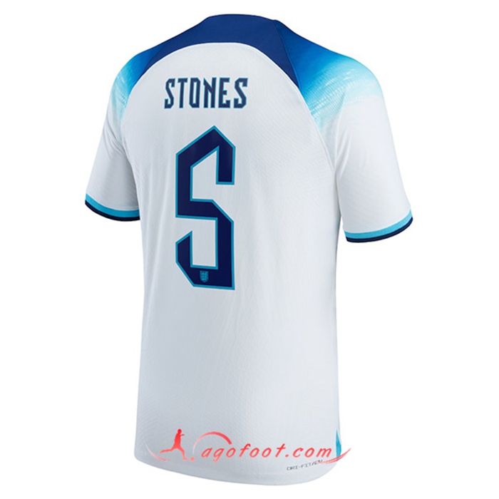 Maillot Equipe Foot Angleterre (STONES #5) 2022/2023 Domicile