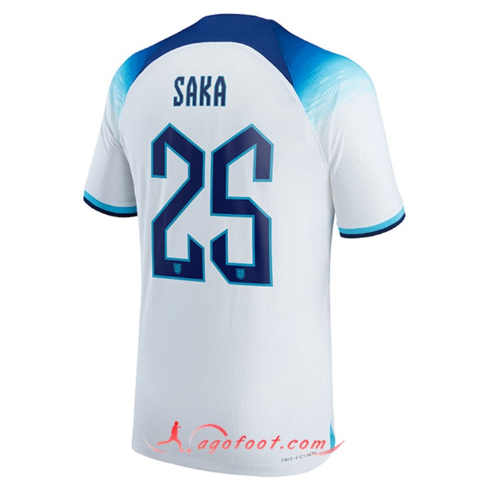 Maillot Equipe Foot Angleterre (SAKA #25) 2022/2023 Domicile