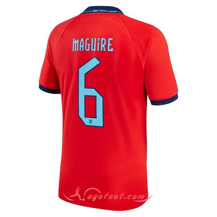 Maillot Equipe Foot Angleterre (MAGUIRE #6) 2022/2023 Exterieur