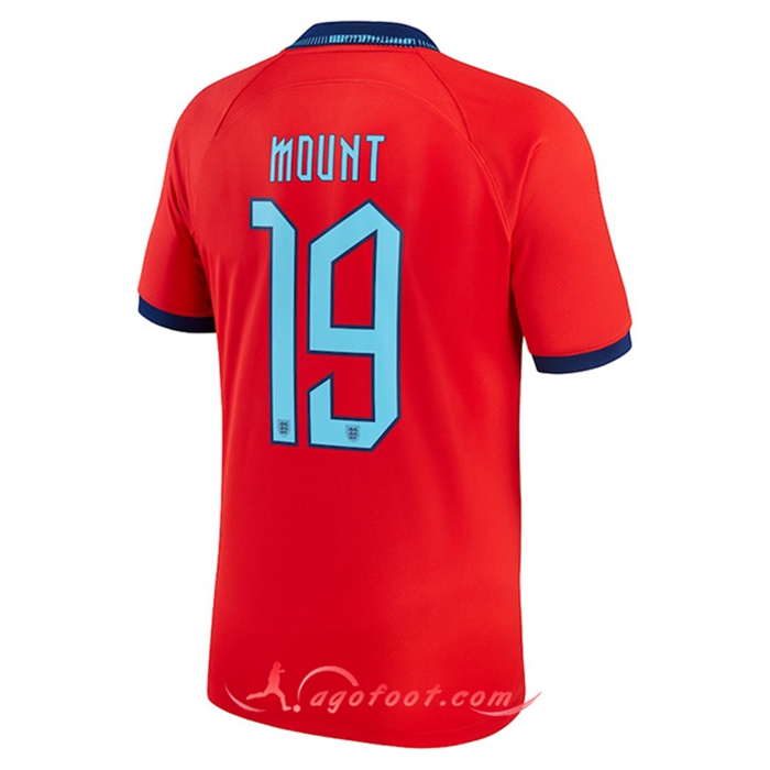 Maillot Equipe Foot Angleterre (MOUNT #19) 2022/2023 Exterieur