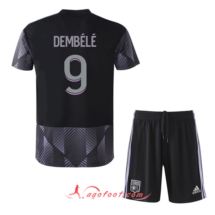 Maillot de Foot Lyon (DEMBÉLÉ #9) Enfants Third 2022/2023