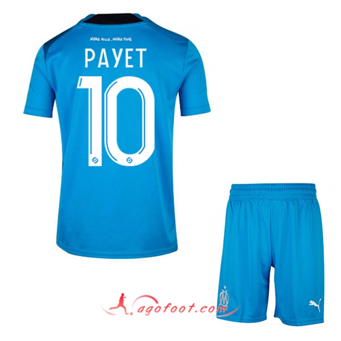 Maillot de Foot Marseille (PAYET #10) Enfants Third 2022/2023