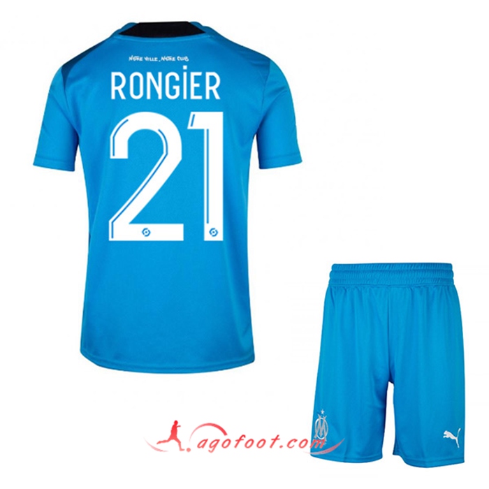Maillot de Foot Marseille (RONGIER #21) Enfants Third 2022/2023