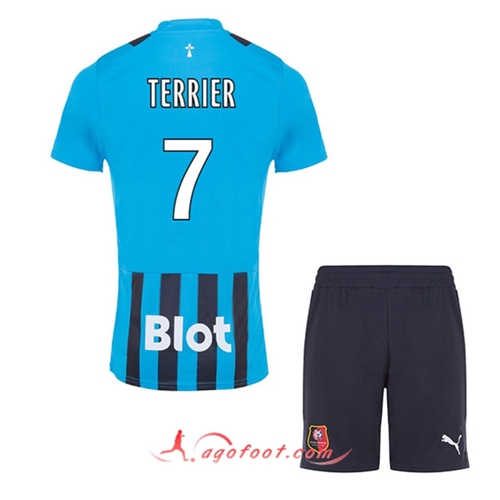 Maillot de Foot Stade Rennais (TERRIER #7) Enfants Third 2022/2023