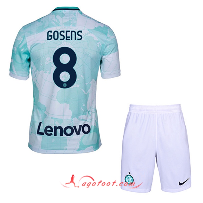 Maillot de Foot Inter Milan (GOSENS #8) Enfants Exterieur 2022/2023