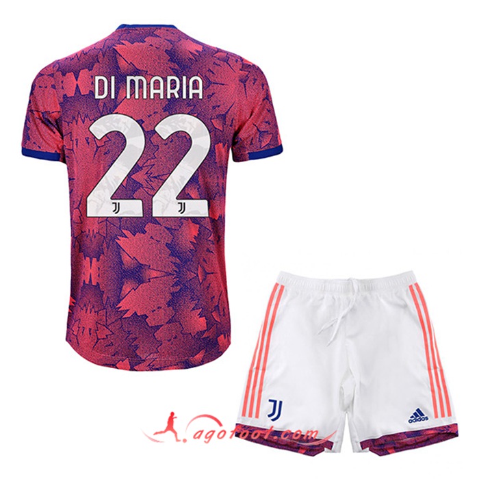 Maillot de Foot Juventus (DI MARIA #22) Enfants Third 2022/2023