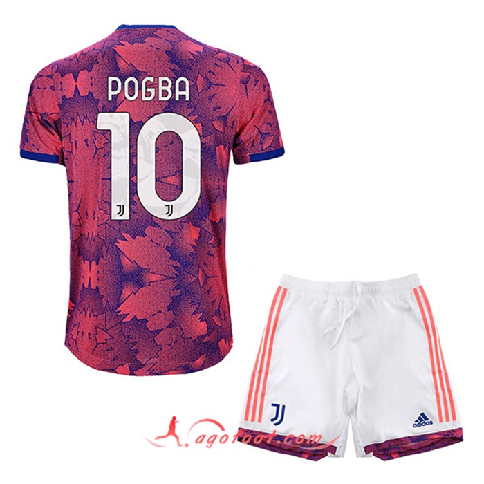 Maillot de Foot Juventus (POGBA #10) Enfants Third 2022/2023