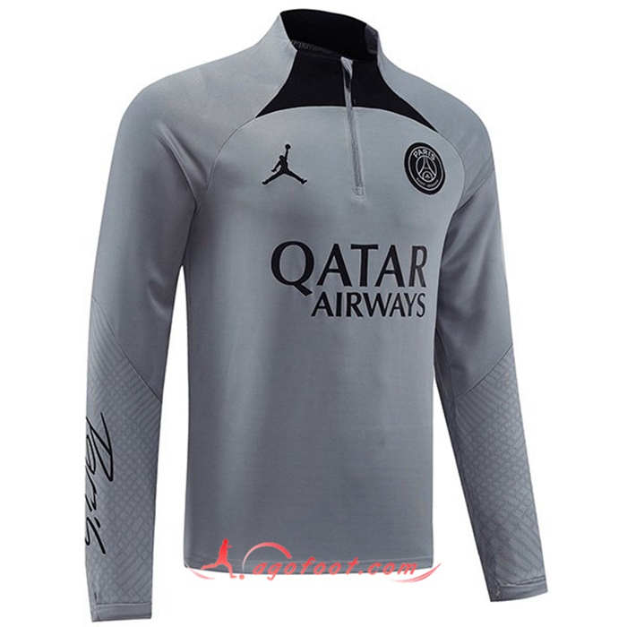 Sweatshirt Training PSG Gris 2022/2023