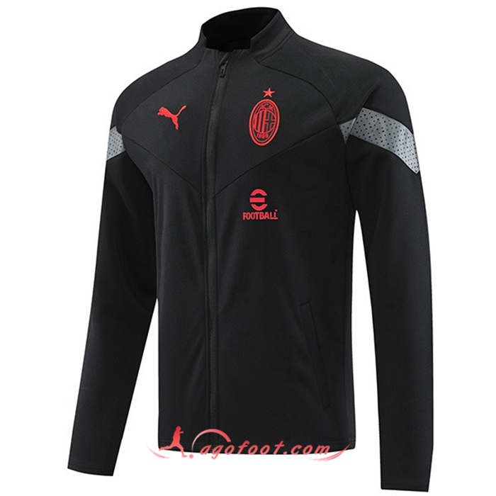 Veste Foot Milan AC Noir 2022/2023