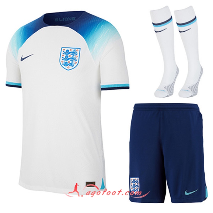 Ensemble Maillot Foot Angleterre Domicile (Short + Chaussettes) 2022/2023