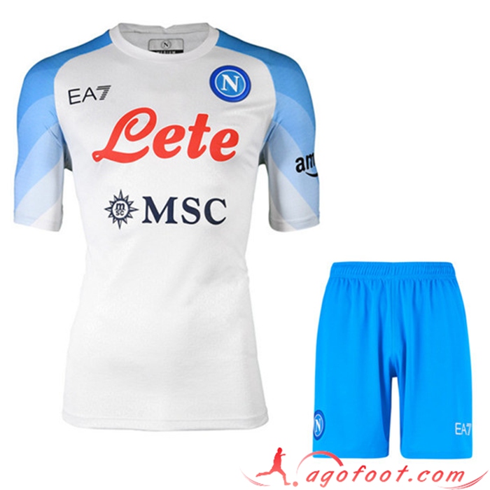 Ensemble Maillot Foot SSC Naples Exterieur + Short 2022/2023