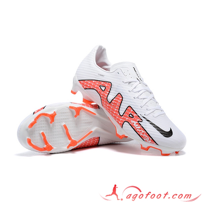 Nike Chaussures de Foot Mercurial Vapor XV FG Blanc/Rouge
