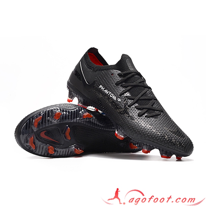 Nike Chaussures de Foot Phantom GT2 Elite FG Noir