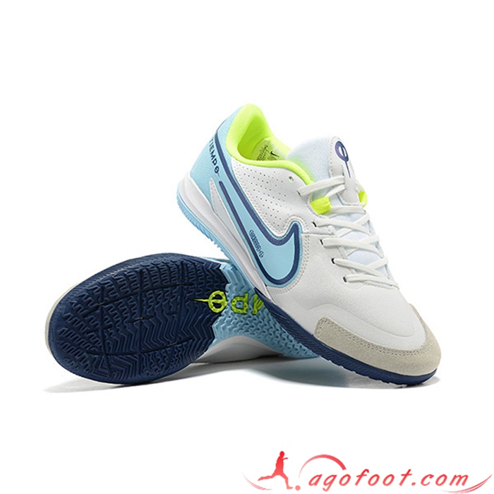 Nike Chaussures de Foot Tiempo Legend 9TF Blanc