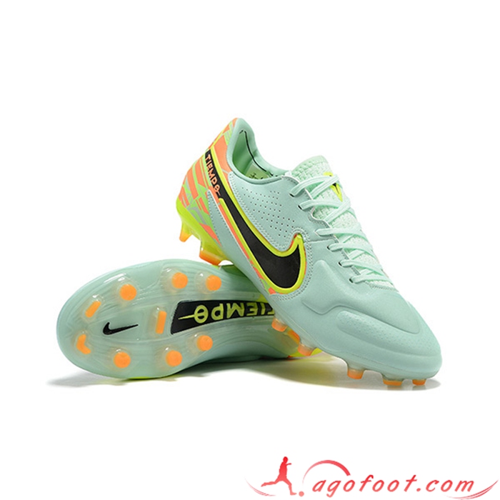 Nike Chaussures de Foot Tiempo Legend 9 Elite FG Vert