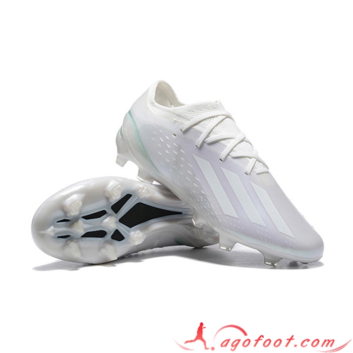Adidas Chaussures de Foot X Speedportal .1 2022 World Cup Boots FG Blanc