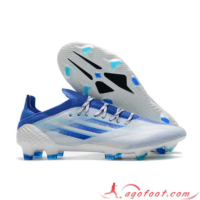 Adidas Chaussures de Foot X Speedflow+ FG Bleu