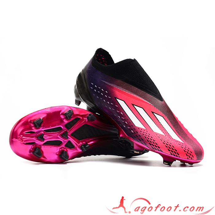 Adidas Chaussures de Foot X Speedportal .1 2022 World Cup Boots FG Pourpre
