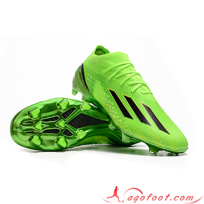 Adidas Chaussures de Foot X Speedportal .1 2022 World Cup Boots FG Vert