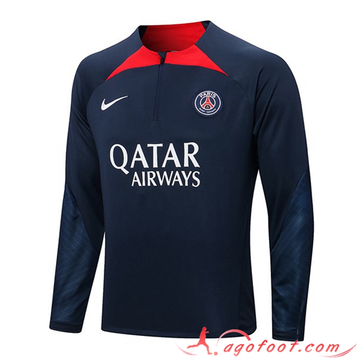 Sweatshirt Training PSG Bleu Marine 2022/2023
