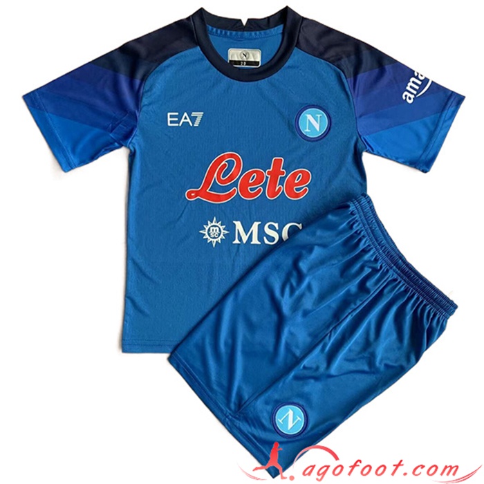 Nouveau Maillot de Foot SSC Naples Enfant Domicile 2022/2023