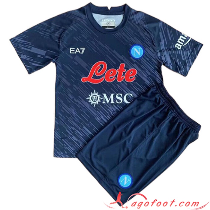 Nouveau Maillot de Foot SSC Naples Enfant Third 2022/2023
