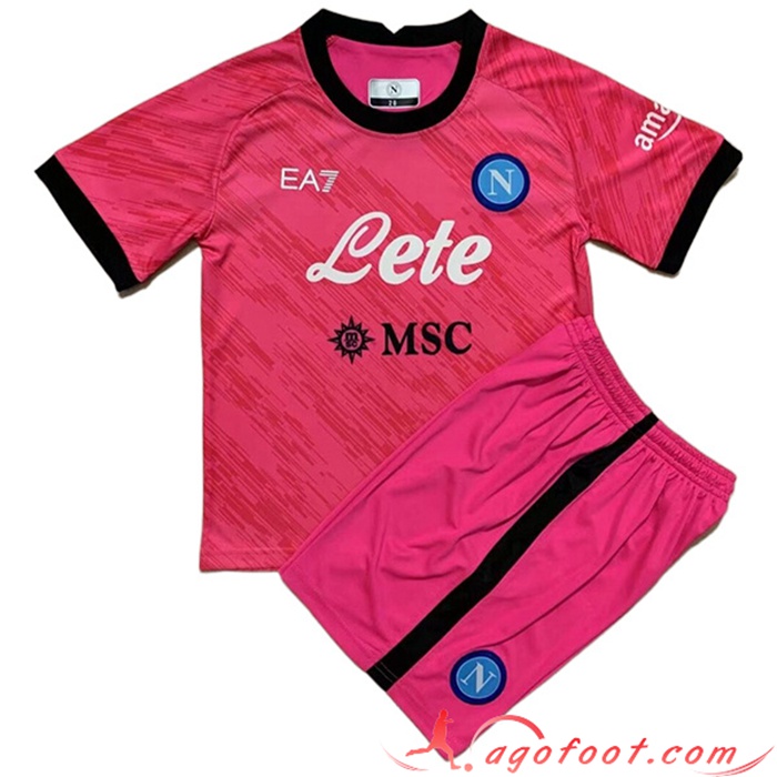 Nouveau Maillot de Foot SSC Naples Enfant Gardien de But 2022/2023