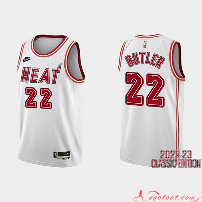 Maillot Miami Heat (BUTLER #22) 2022/23 Blanc