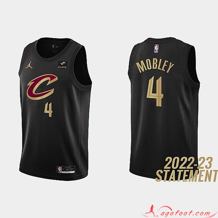 Maillot Cleveland Cavaliers (MOBLEY #4) 2022/23 Noir