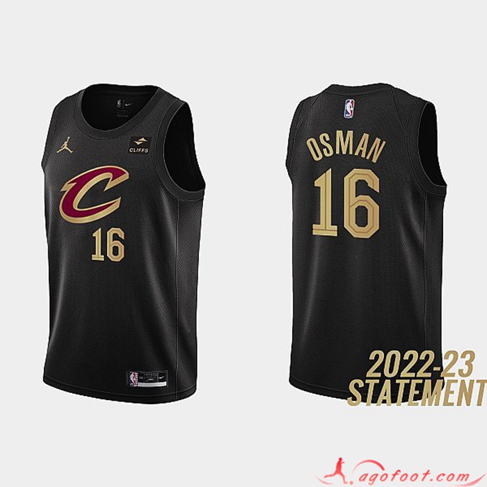 Maillot Cleveland Cavaliers (OSMAN #16) 2022/23 Noir